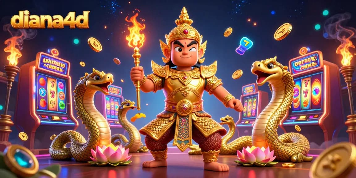 Spin the reels with diana4d’s captivating casino graphics and dynamic gameplay elements.