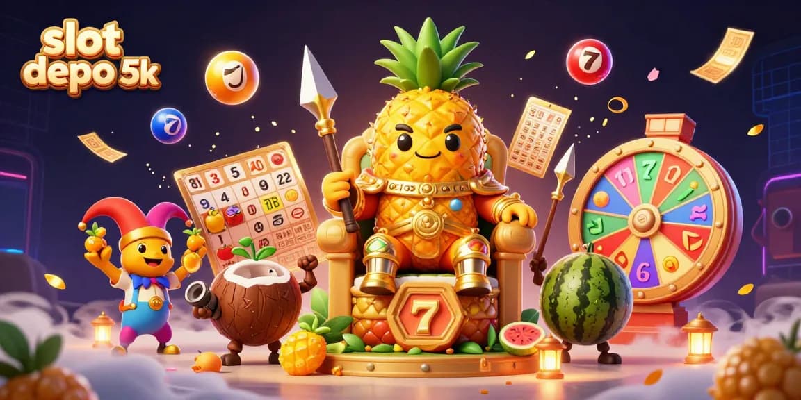 Menangkan taruhan dengan slot depo 5k di agen slot gacor tanpa potongan.