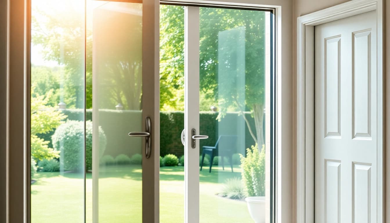 Showcase of uPVC doors highlighting design and style in a modern home environment