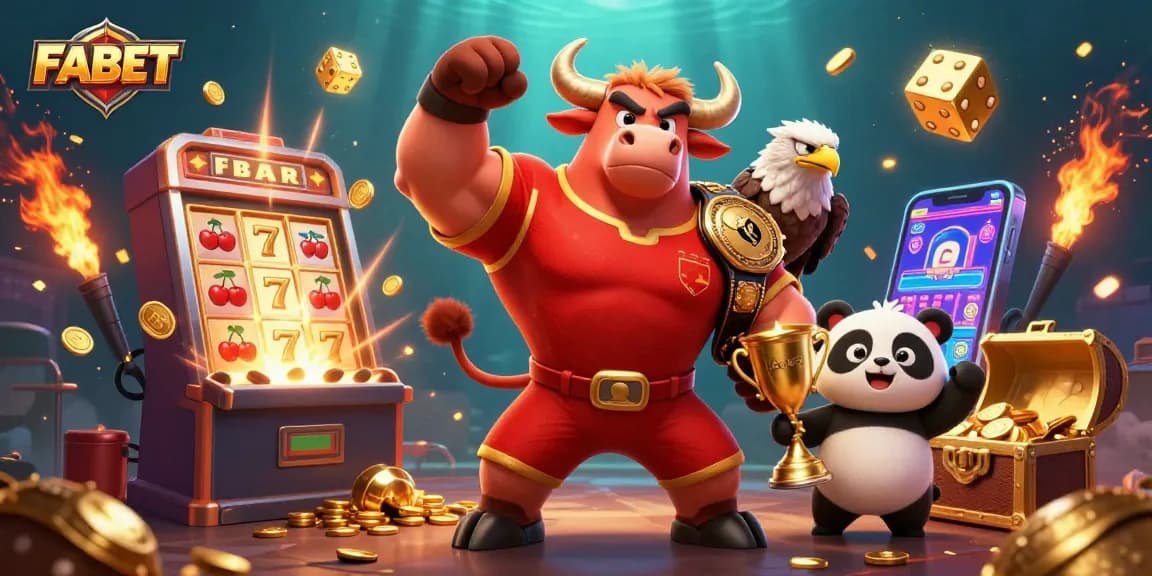 FA BET celebrates a winning moment with a vibrant scene of casino joy and excitement.