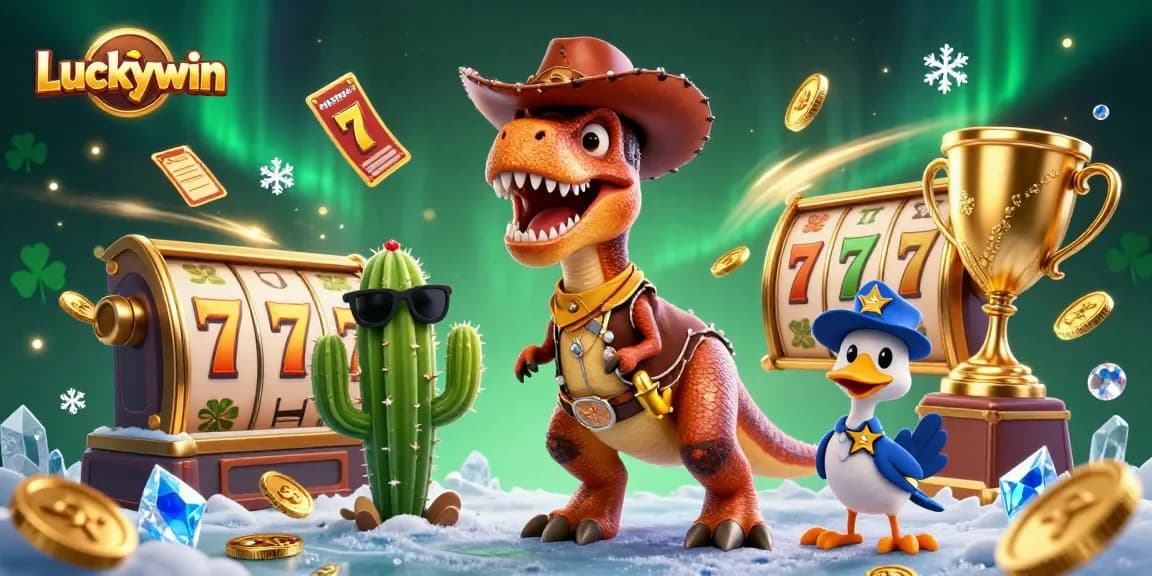 Engage with Luckywin's thrilling games in a vibrant 3D carnival of entertainment.