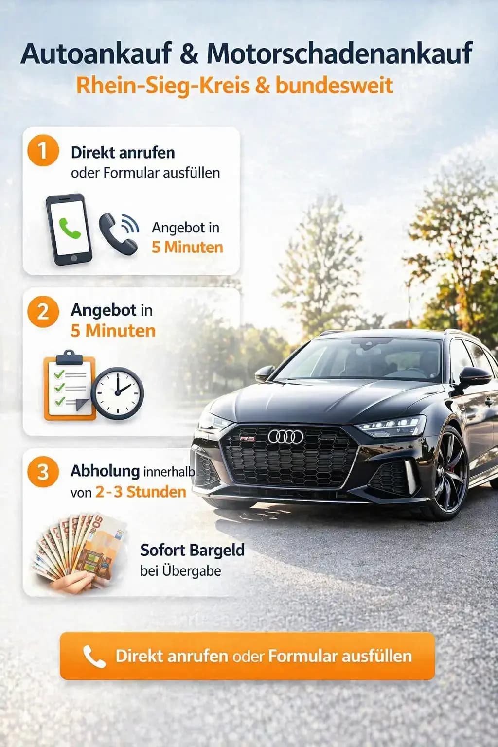AK Autos Service erklärt – motorschaden ankauf ohne Stress und Wartezeit