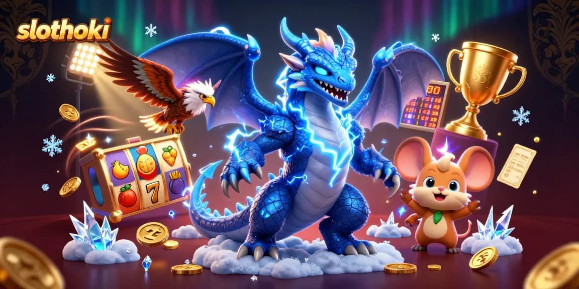 Slot hoki yang mengasyikkan di slothoki dengan karakter kartun menarik dan elemen perjudian yang kaya.