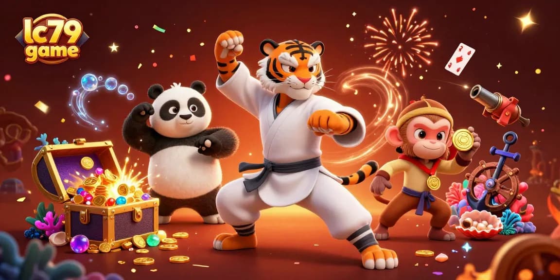 Chơi lc79 game với các nhân vật thú vị trong thế giới bắn cá cùng kho báu rực rỡ.