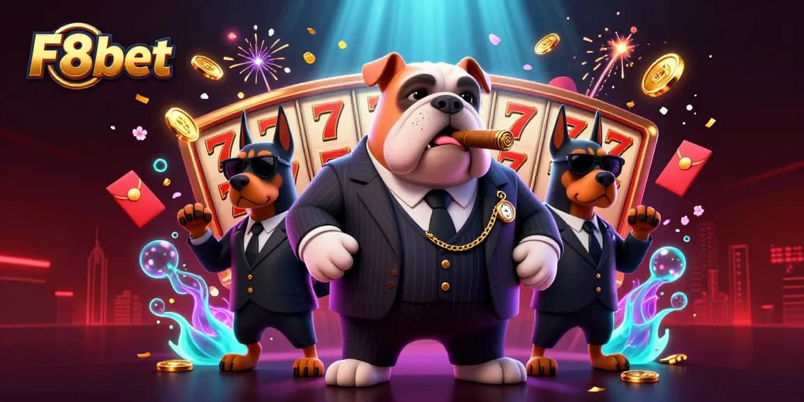 Engage with F8bet's dynamic casino experience featuring vibrant characters and exciting game elements.