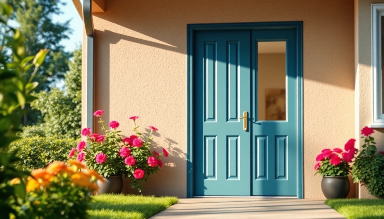 Stunning upvc doors highlighting modern design and inviting warmth in home settings.
