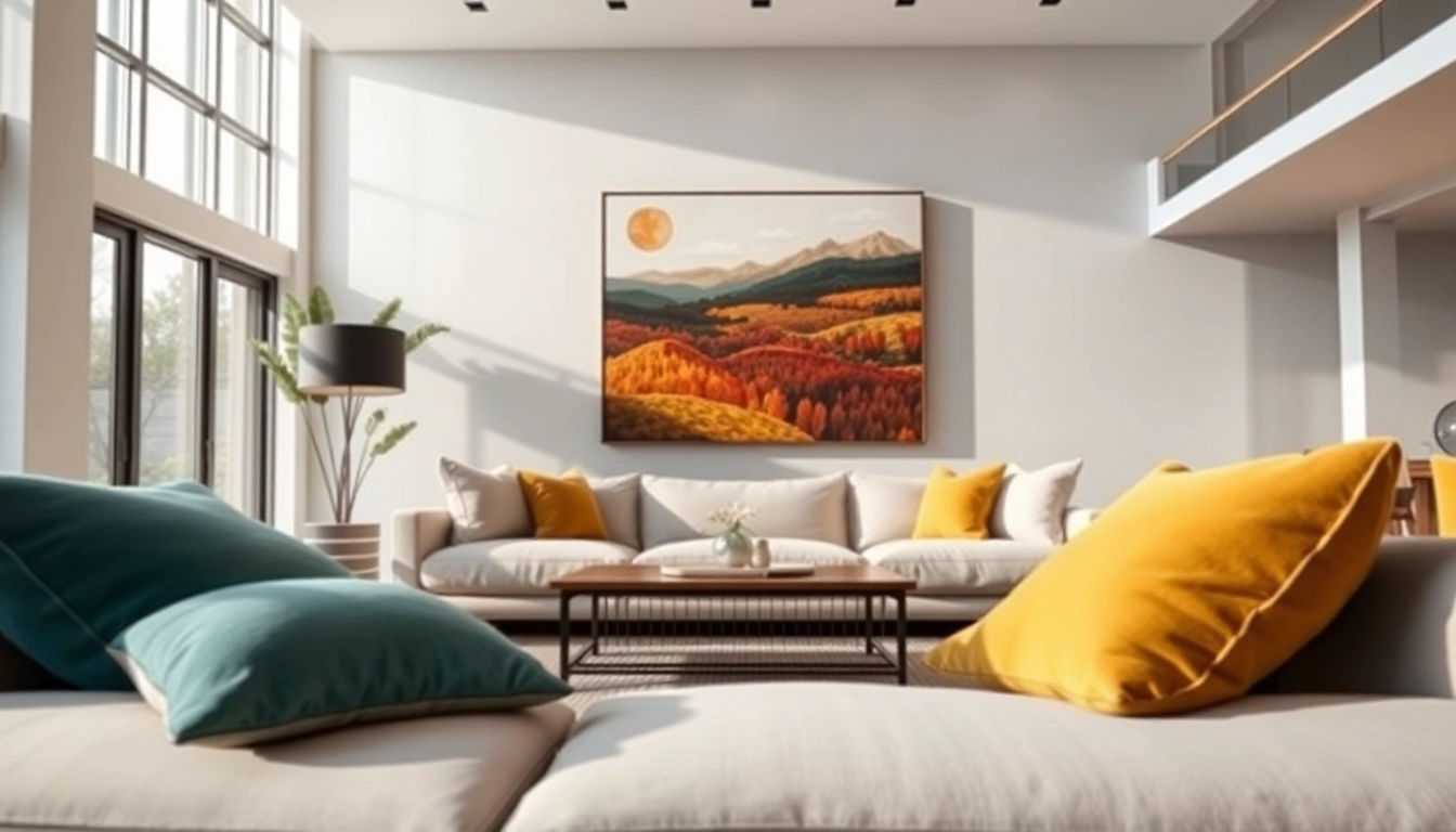 Creëer een sfeer met het perfecte schilderij in je woonkamer bij https://www.mevrouwbouwers.nl/