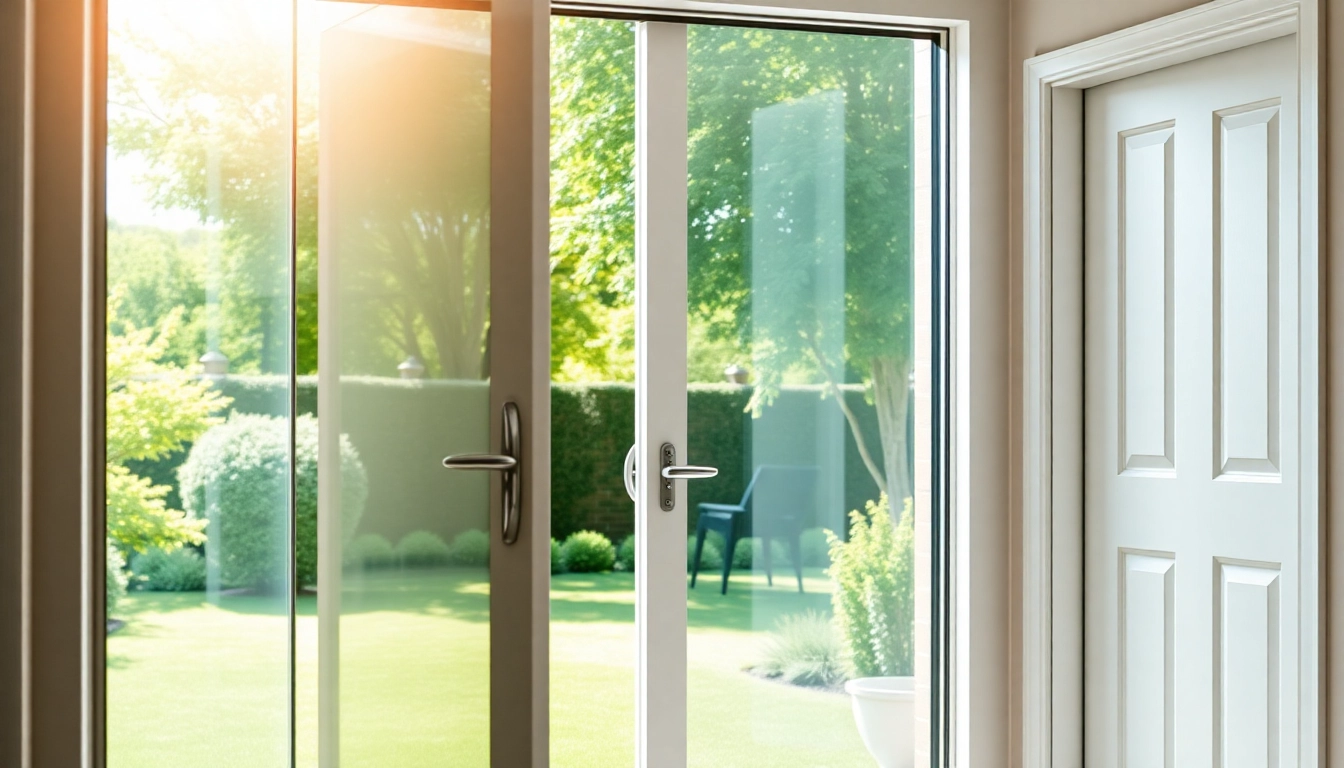 Showcase of uPVC doors highlighting design and style in a modern home environment