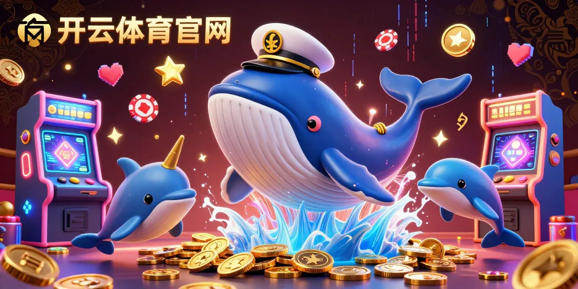 在开云体育官网体验令人振奋的娱乐活动,巨大的3D卡通鲸在金币海洋中跃出,伴随着独角鲸与玩耍的海豚。