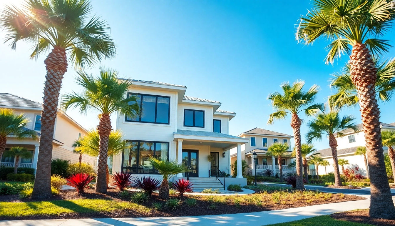 Explore beautiful new construction homes Pensacola FL with stunning architecture and vibrant landscaping.