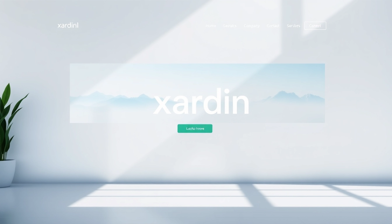 Bezoek xardin.nl voor een moderne en uitnodigende website-ervaring.