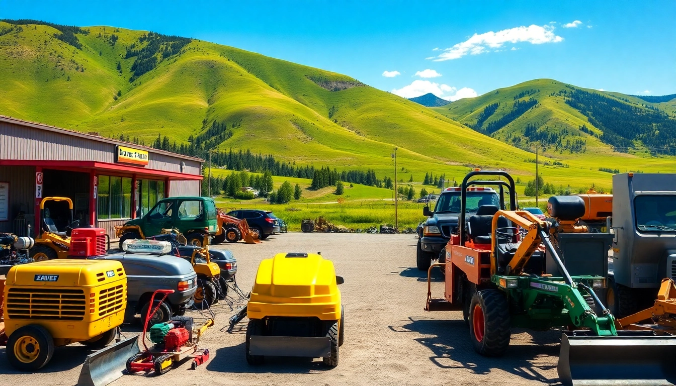 Rent high-quality tools and machinery in Columbia Falls equipment rental environment.
