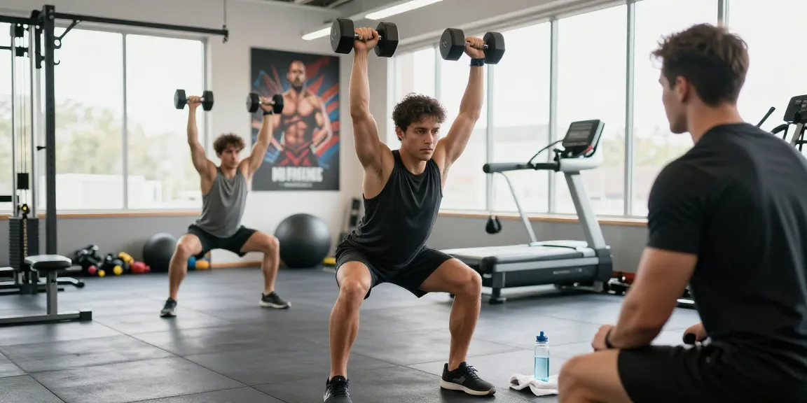 Medi Pharma Steroids: Athlete lifting weights in a modern gym focused on building strength and fitness.