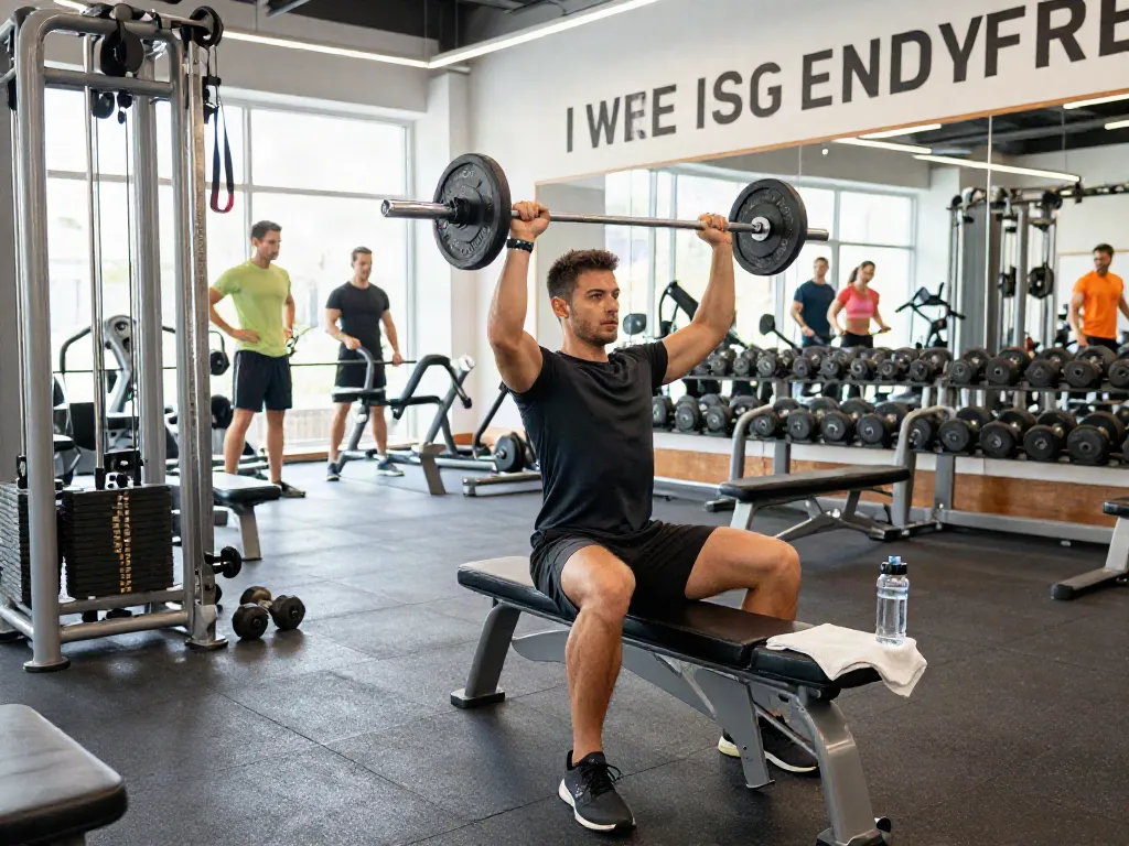 Dynamic gym scene showcasing muscle building with steroidi anabolizzanti legali italia for effective training.