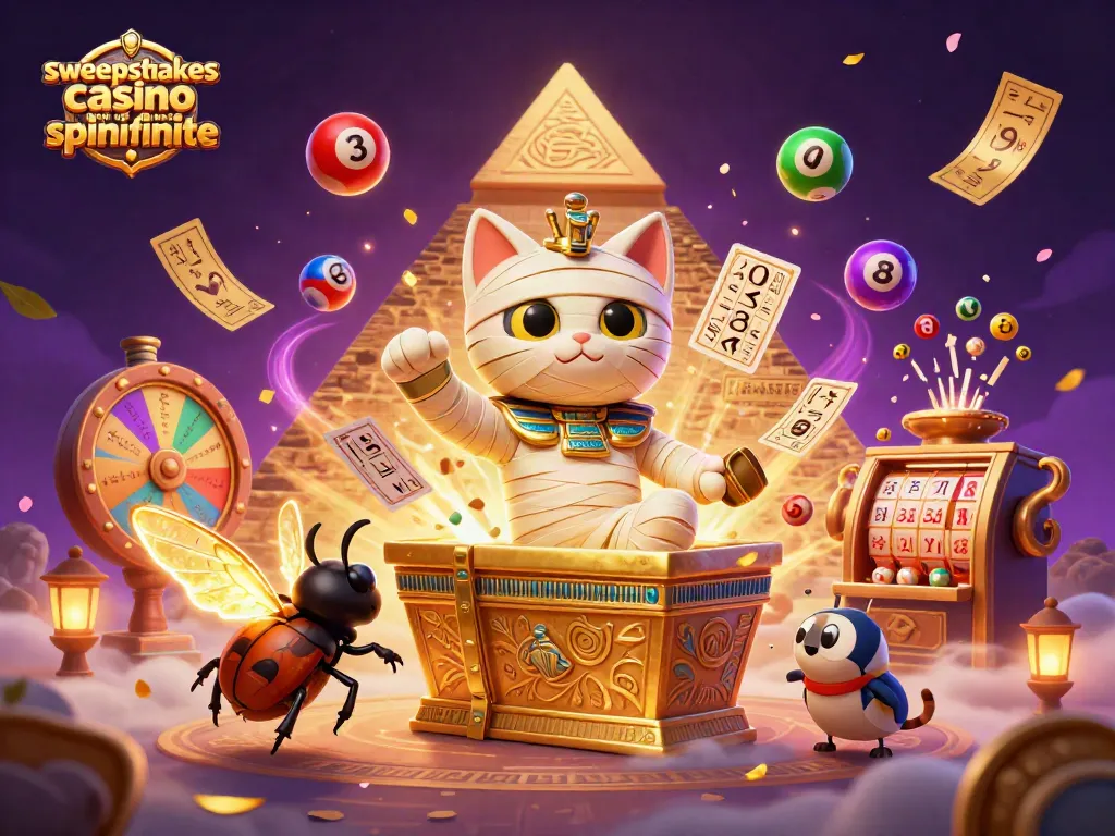 Activate your luck with the sweepstakes casino sign up bonus spinfinite featuring vibrant characters and dynamic game elements.