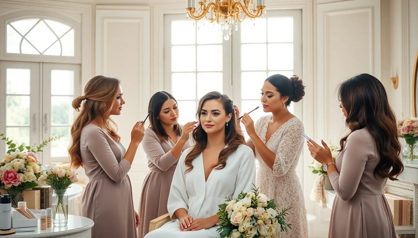 Creating Timeless Beauty with Our Bridal Makeup Team Dallas TX