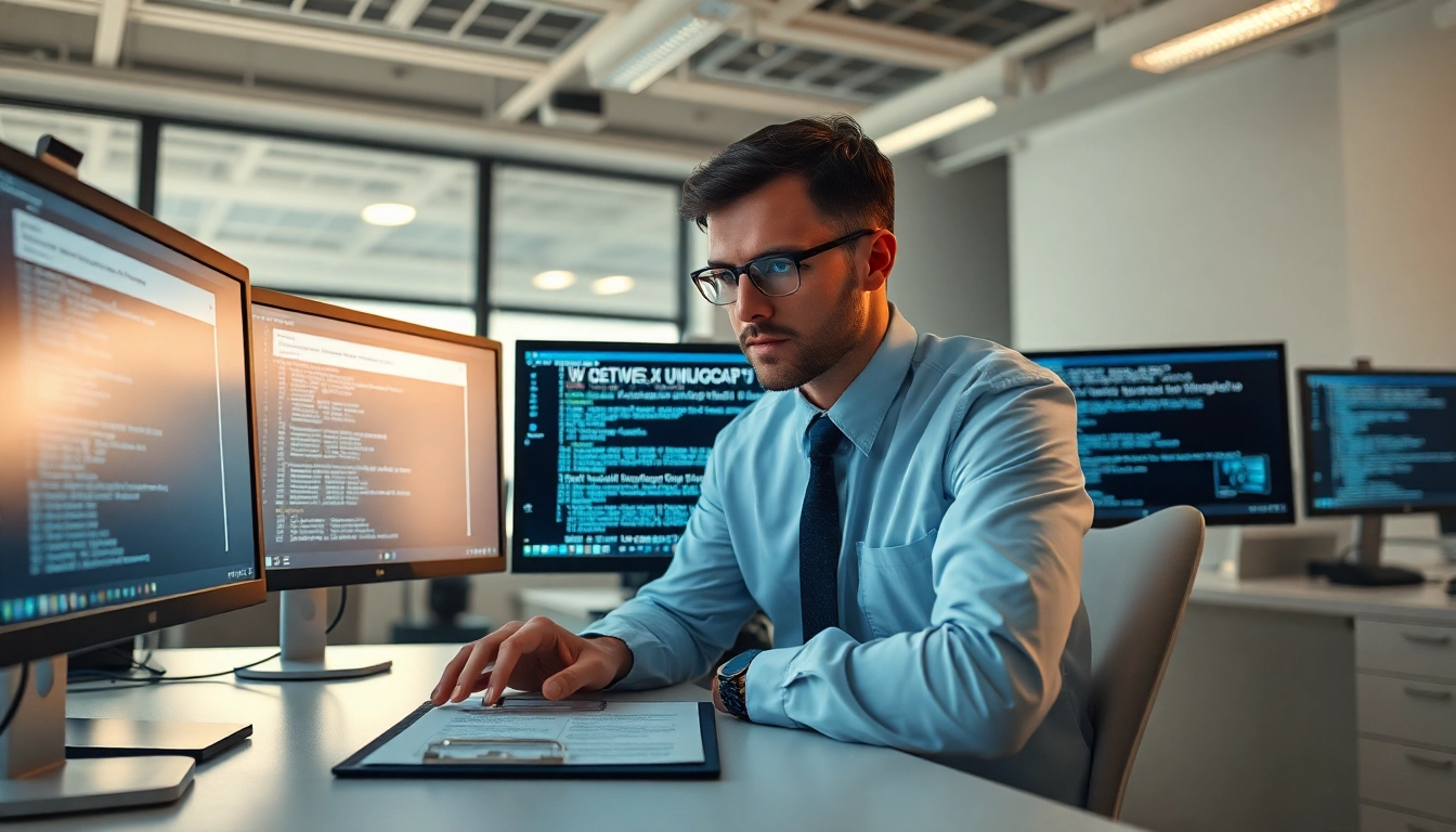 Fix Windows errors effectively at https://errorcodereference.com with a focused technician in a detailed setting.