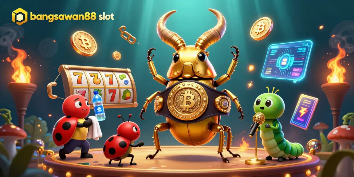 Play the bangsawan88 slot with excitement alongside dynamic characters in a thrilling 3D scene.