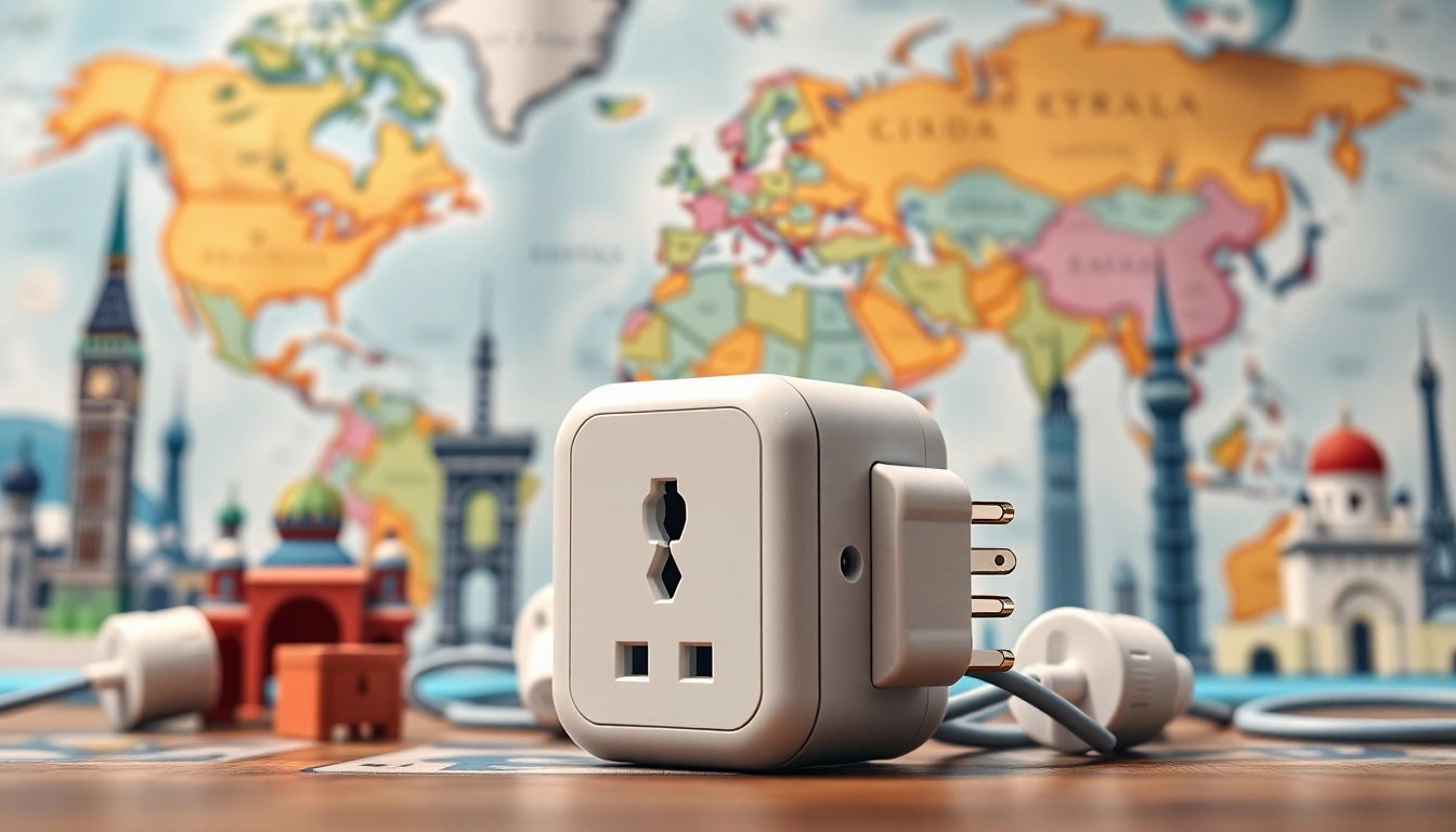 Gebruik de reisstekker.nl voor het aansluiten van apparaten wereldwijd met een moderne adapter.
