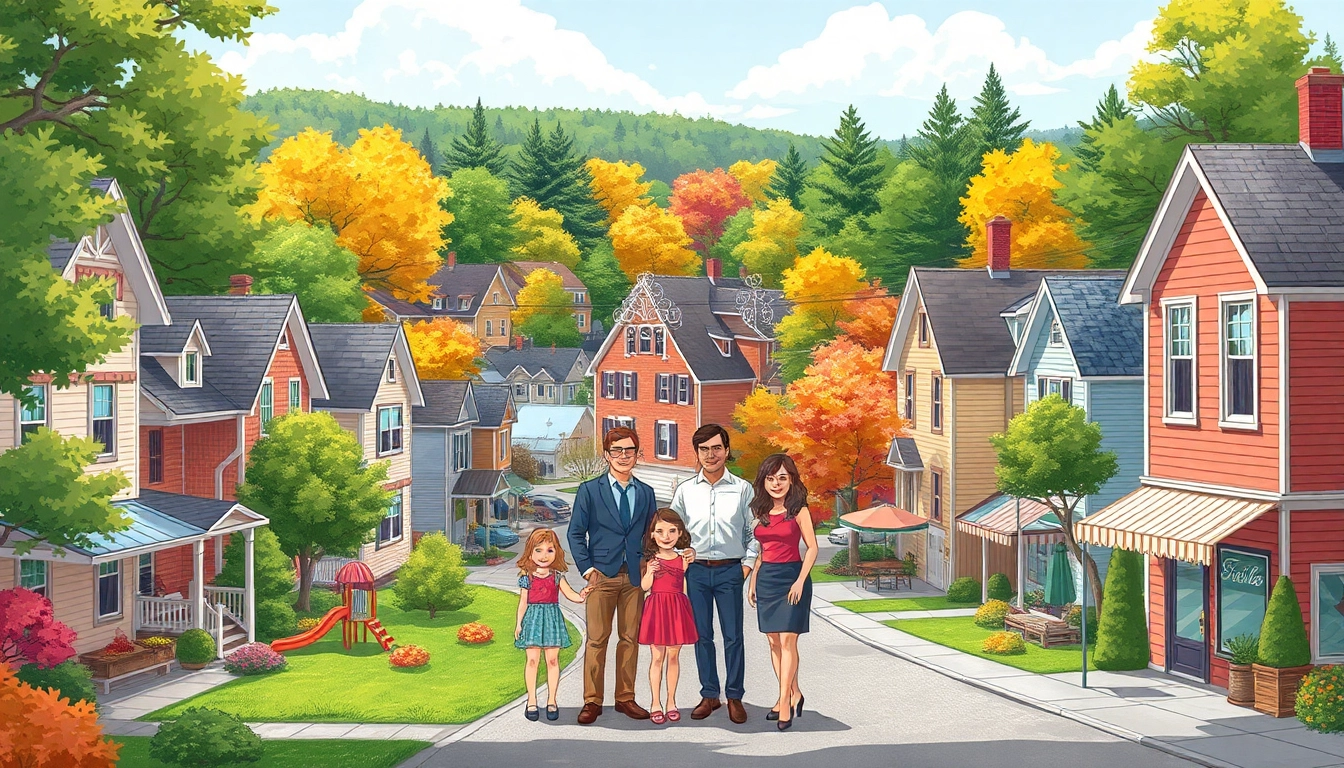 Explore the Best places to live in NH forum highlighting a welcoming community with charming homes.