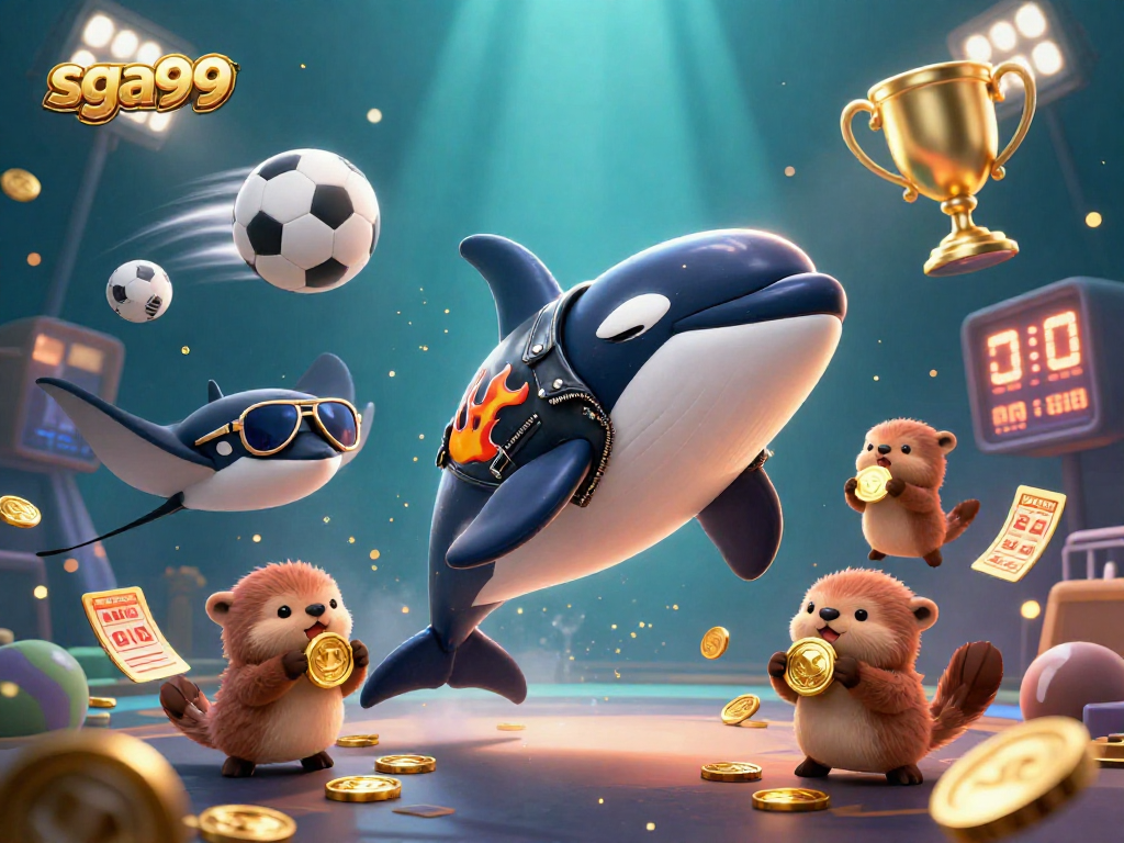 Experience thrilling bets and winning moments with sga99 in an underwater casino adventure.
