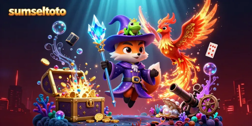 Experience thrilling wins at sumseltoto with captivating slot games and rich 3D casino elements.