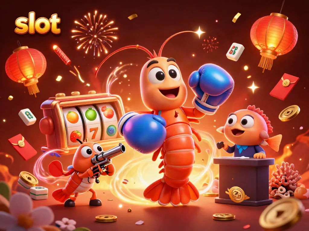Engaging slot scene featuring vibrant characters and festive elements enhancing the gaming experience.