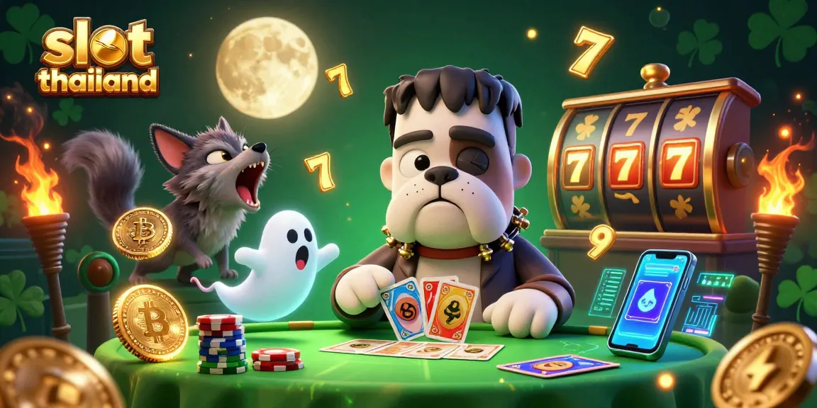 Experience thrilling slot thailand action with dynamic games and cartoon characters illuminating the casino.