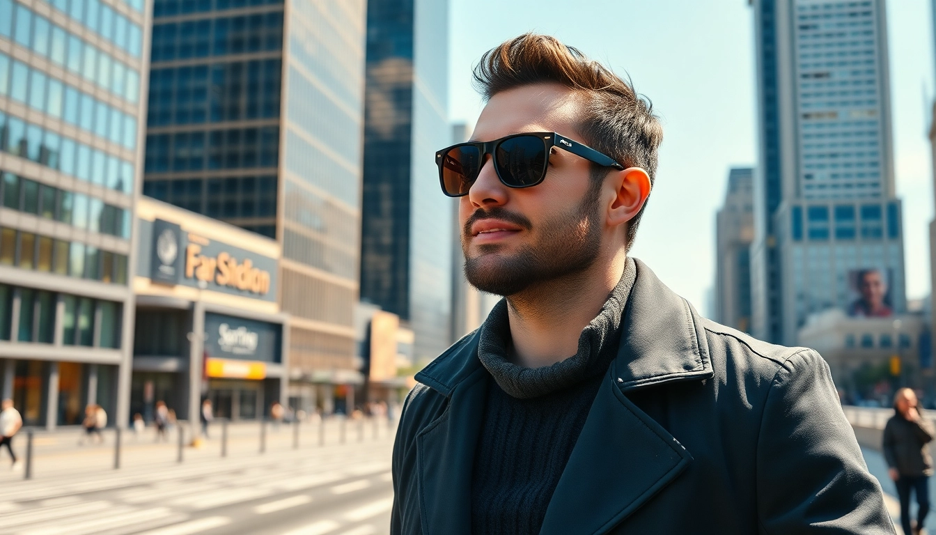 Model showcasing lifestyle trends for men featured on https://www.mannenmag.nl/ in a vibrant urban setting.