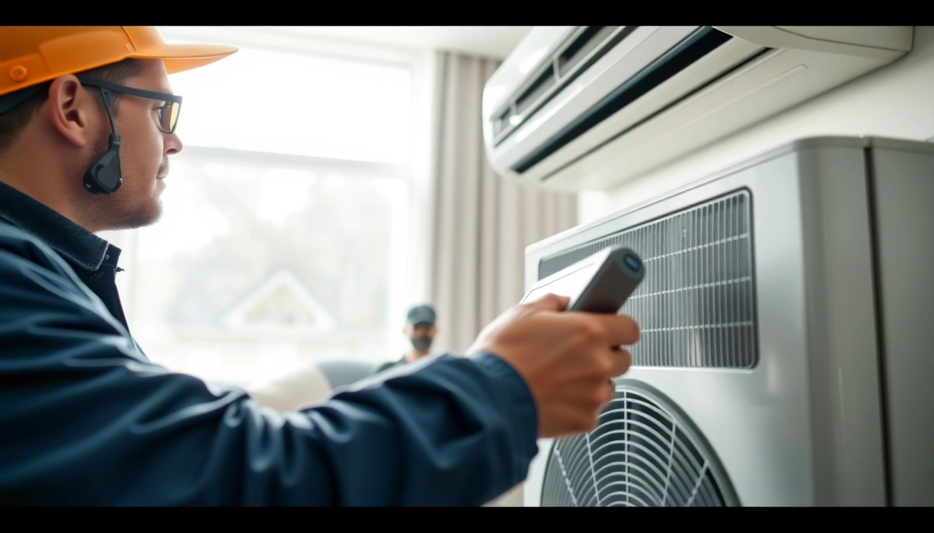 Experienced technician performing HVAC repair south salem, ensuring optimal home comfort.