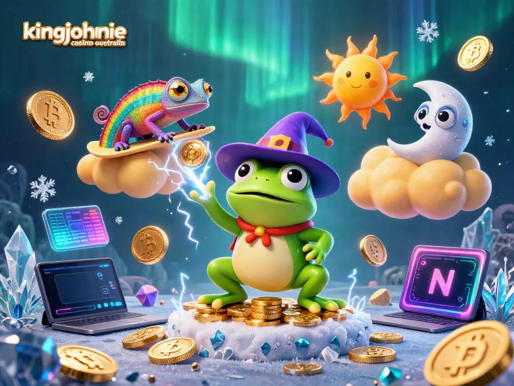 Experience exciting wins at kingjohnnie casino Australia with vibrant 3D scenes and magical characters.