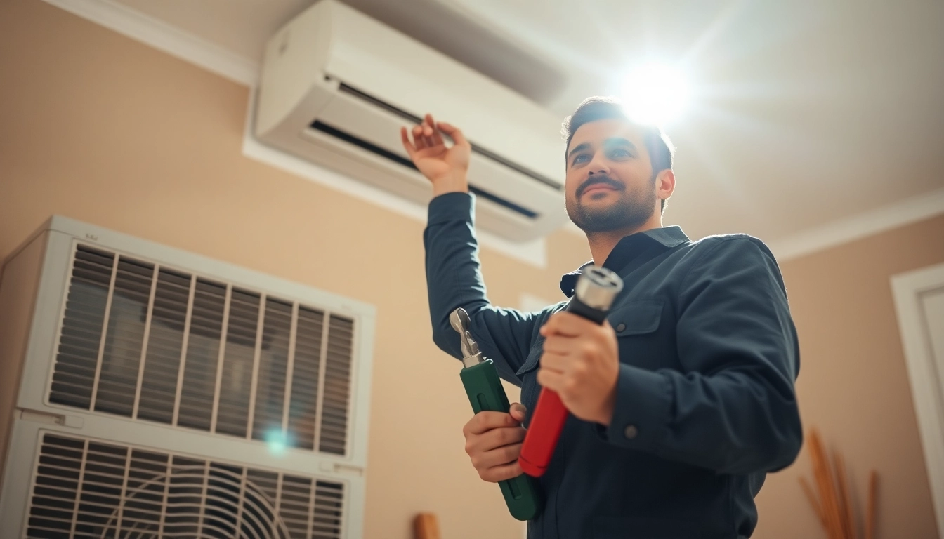 Efficient ac repair katonah service performed by a technician in a home setting.