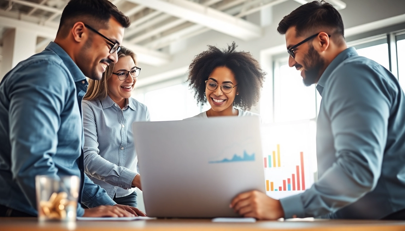 HR professionals collaborating on a project at https://bestofhr.com/ showcasing teamwork and innovation.