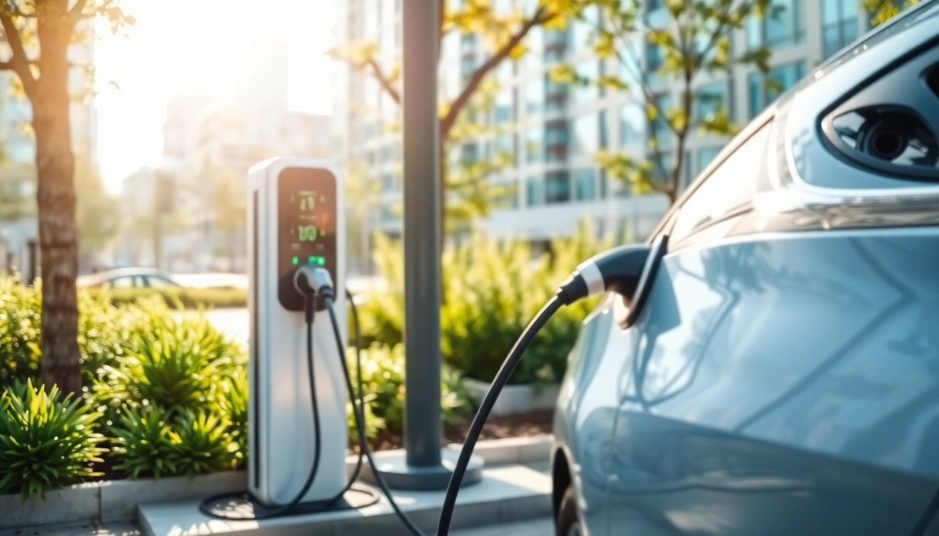 Laadpaal in gebruik bij 030laadpaal.nl voor elektrische auto's in een stedelijke omgeving.