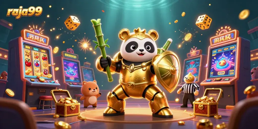 Experience thrilling gameplay with raja99 amidst dynamic casino elements in an exciting arena.