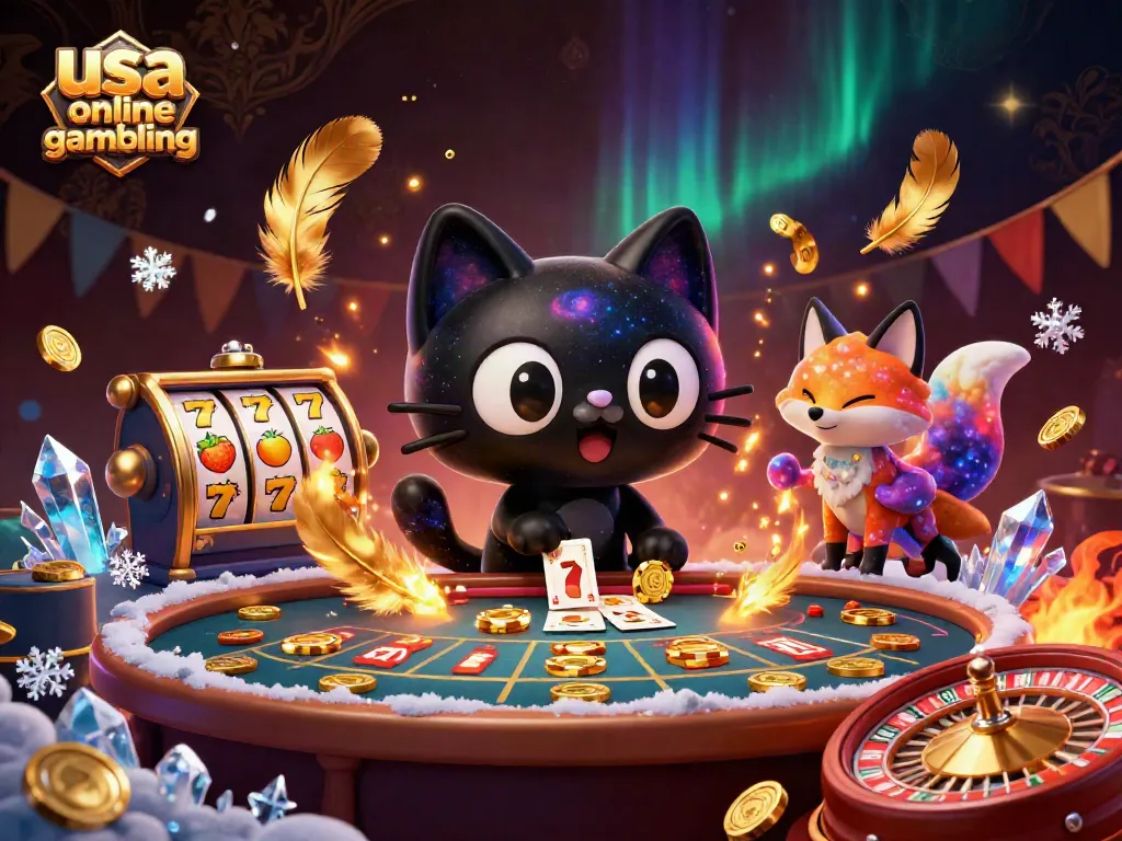 Experience the excitement of usa online gambling with dynamic casinos and playful characters.