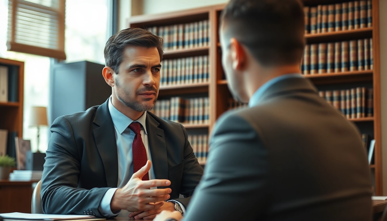Consultation with a Criminal Lawyer in Bridgeport showcasing legal expertise and trust
